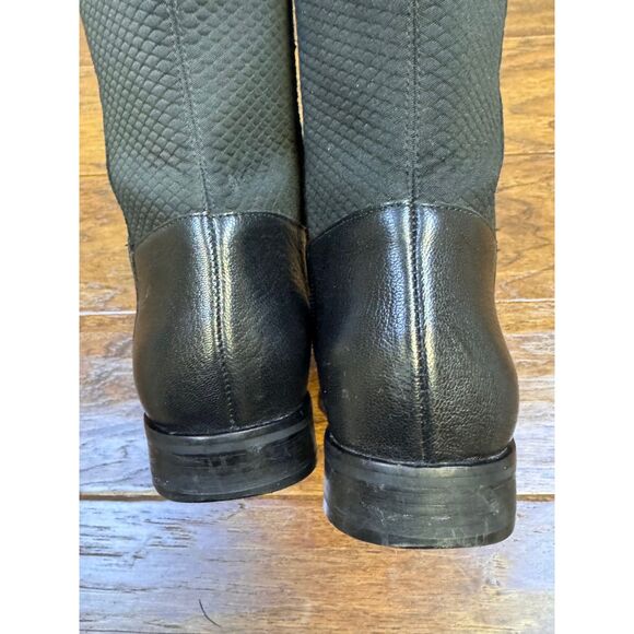 COLE HAAN Grand OS Dutchess Leather Over-the-knee Boots In Black, Sz 6B - Picture 8 of 11